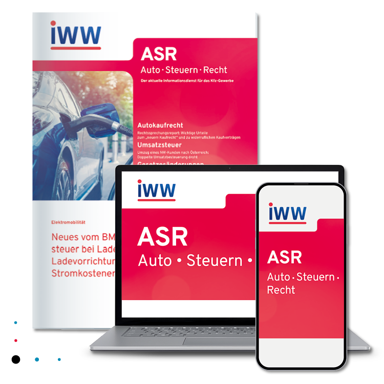 ASR Auto Steuern Recht