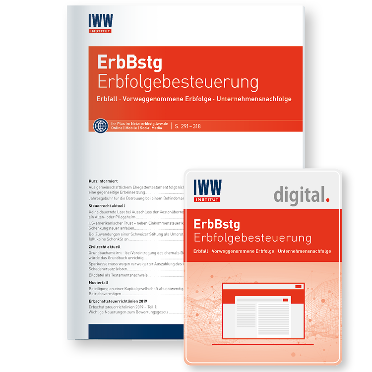 ErbBstg Erbfolgebesteuerung