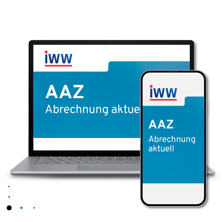 AAZ Abrechnung aktuell
