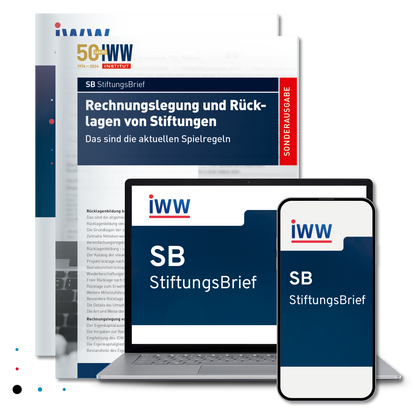 SB StiftungsBrief + Sonderausgabe Rechnungslegung und Rücklagen von Stiftungen
