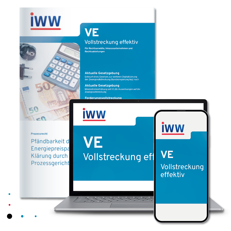 VE Vollstreckung effektiv