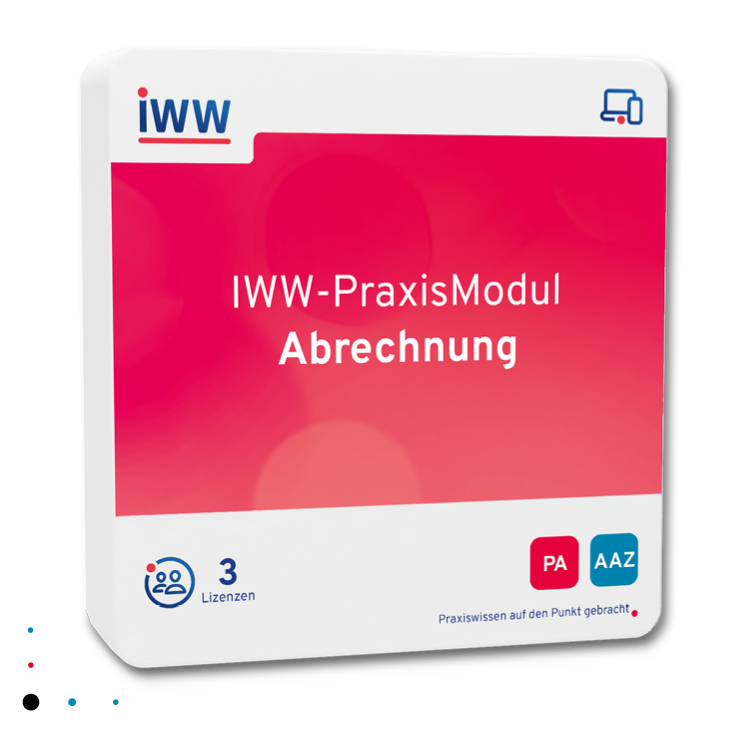 IWW-PraxisModul Abrechnung