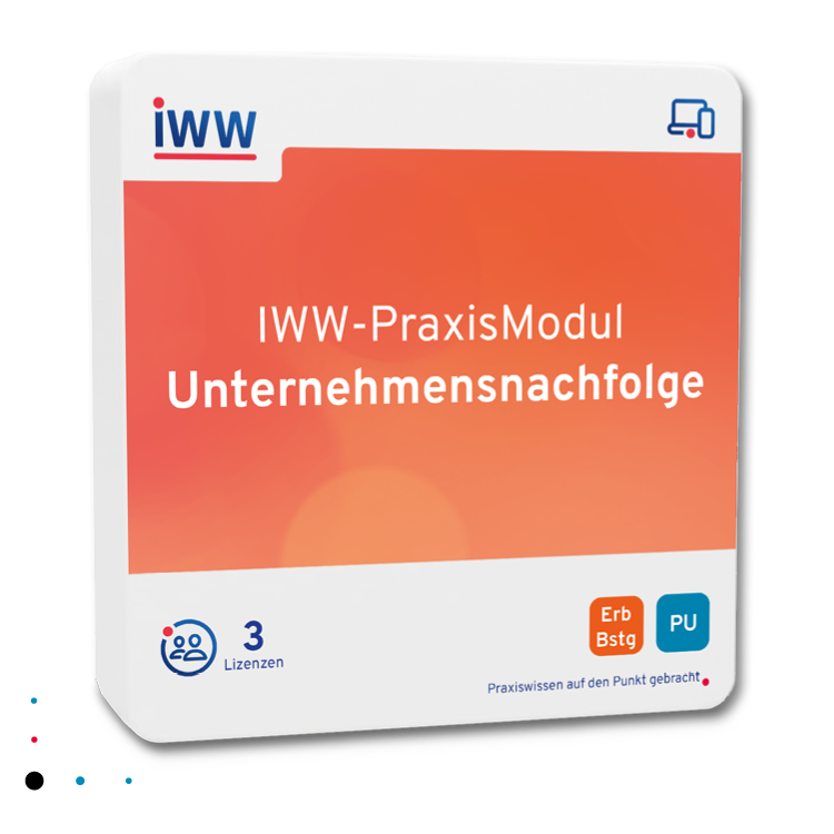 IWW-PraxisModul Unternehmensnachfolge