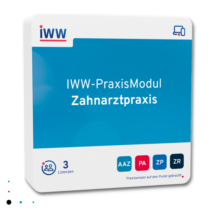IWW-PraxisModul Zahnarztpraxis