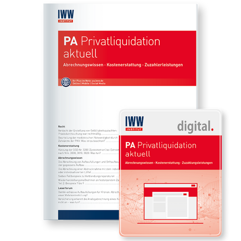 PA Privatliquidation aktuell