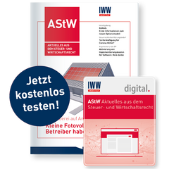 AStW Aktuelles aus dem Steuer- und Wirtschaftsrecht