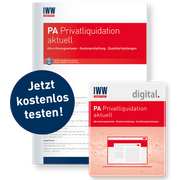 PA Privatliquidation aktuell