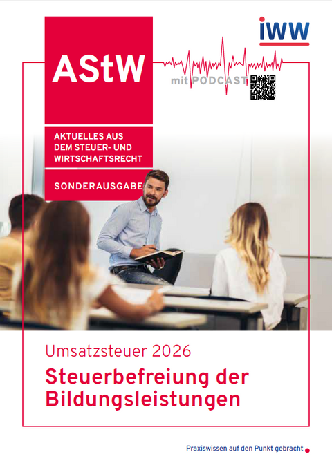 Steuerbefreiung bei Bildungsleistungen richtig beurteilen