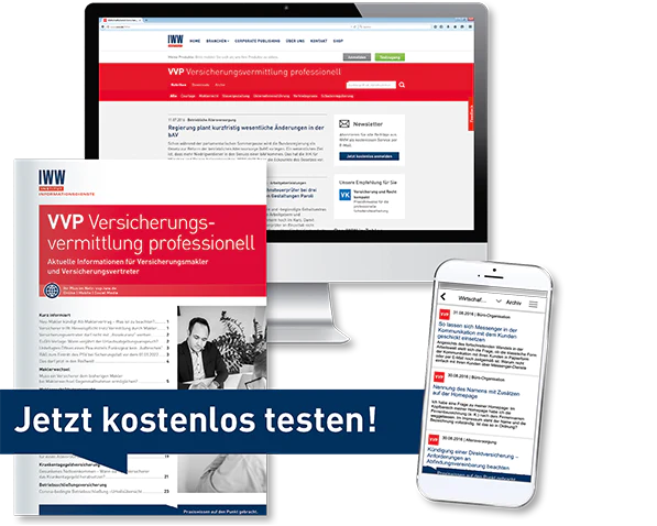 VVP Versicherungsvermittlung professionell + Sonderausgabe "Die Maklervollmacht des Versicherungsmaklers"